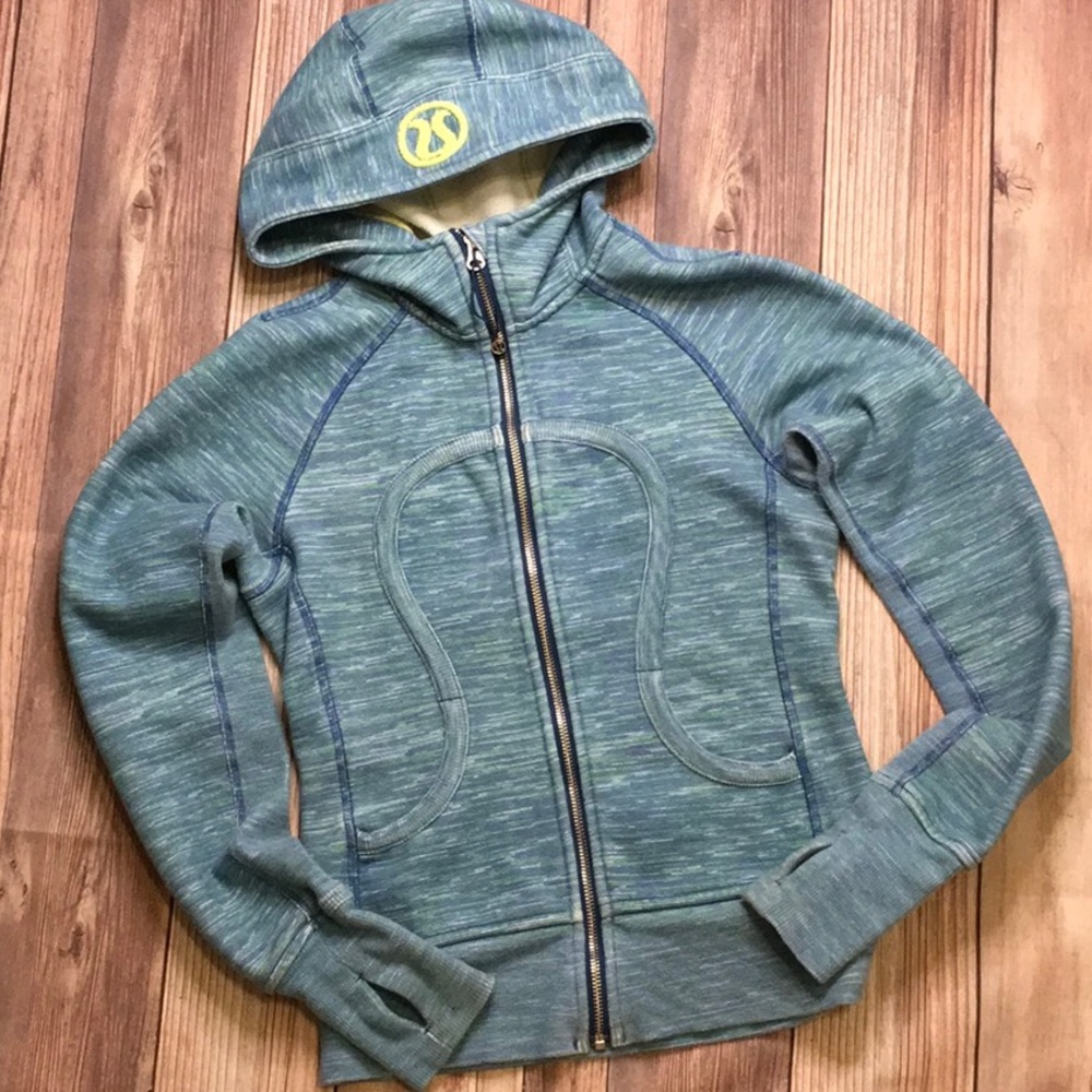 Lululemon Scuba Hoodie Wee Are From Space Printed Polar Cream Clarity Yellow
